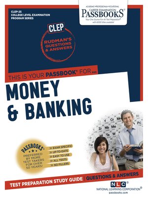 cover image of MONEY & BANKING